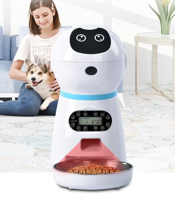 Alimentador Automático AURA Smart Feed - Programable con Grabación de Voz.